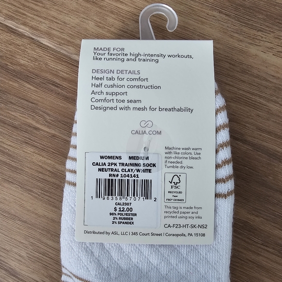 NWT CALIA Knit Beanie and Socks - Picture 4 of 6